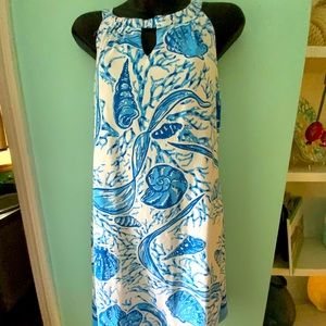 Barbara Gerwit Seashell Halter Dress